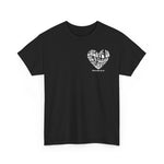 Clean Heart Unisex Heavy Cotton Tee – Positive Vibes T-Shirt for Faith & Comfort