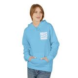 Inspirational Fleece Hoodie - WORSHIP OVER WORRY Honest Heartfelt
