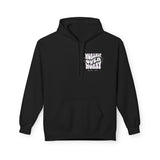 Inspirational Fleece Hoodie - WORSHIP OVER WORRY Honest Heartfelt