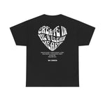 Clean Heart Unisex Heavy Cotton Tee – Positive Vibes T-Shirt for Faith & Comfort