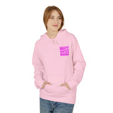 Inspirational Fleece Hoodie - WORSHIP OVER WORRY Honest Heartfelt