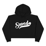 Women's Saved  cropped hoodie